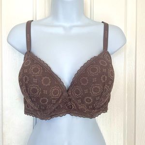 36D aerie NWT floral lace bra